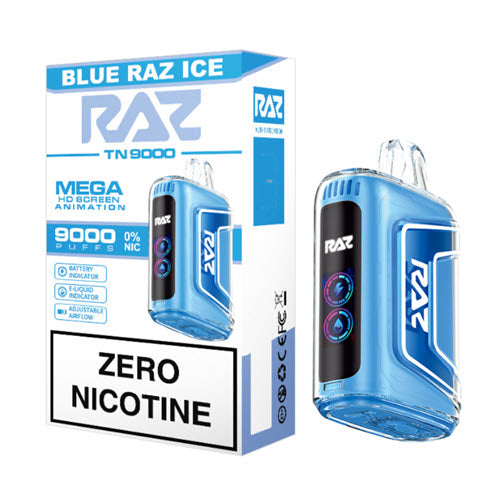 RAZ TN9000 - Disposable Vape (0% - 9000 Puffs) - Box of 5 - MK Distro