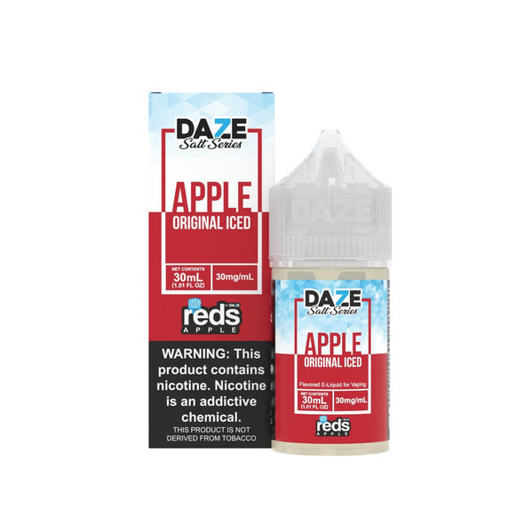 Daze Reds Apple Salts - Premium E-Liquid (30mL) - MK Distro