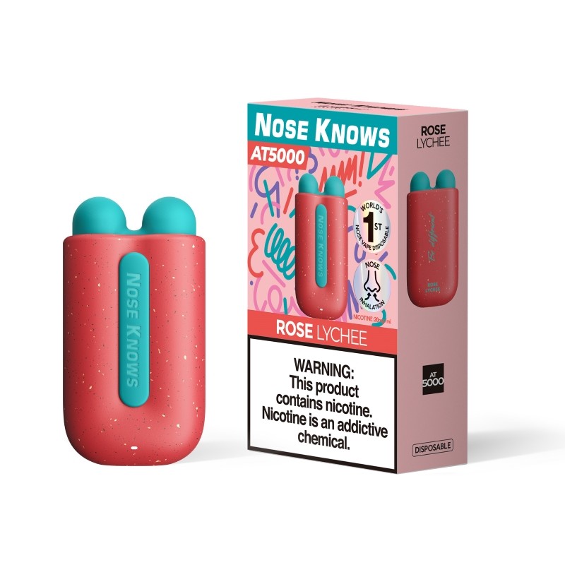 Nose Knows AT5000 - Disposable Vape (2% - 5,000 Puffs) - Box of 5 - MK Distro