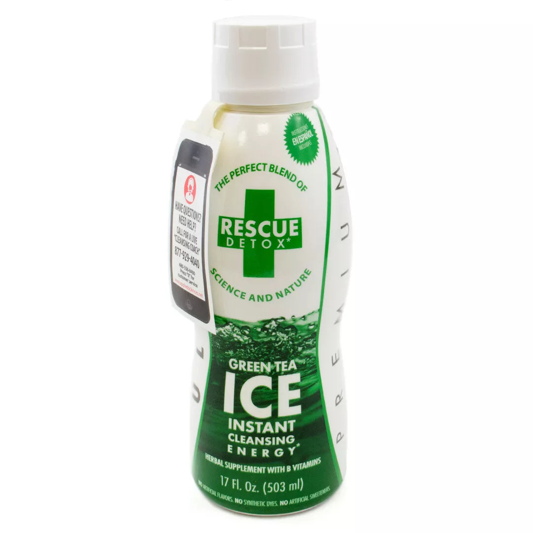 Rescue Detox - Instant Cleaning Energy with B Vitamins - Detox & Testing Kits (17 Oz, 503mL) - MK Distro
