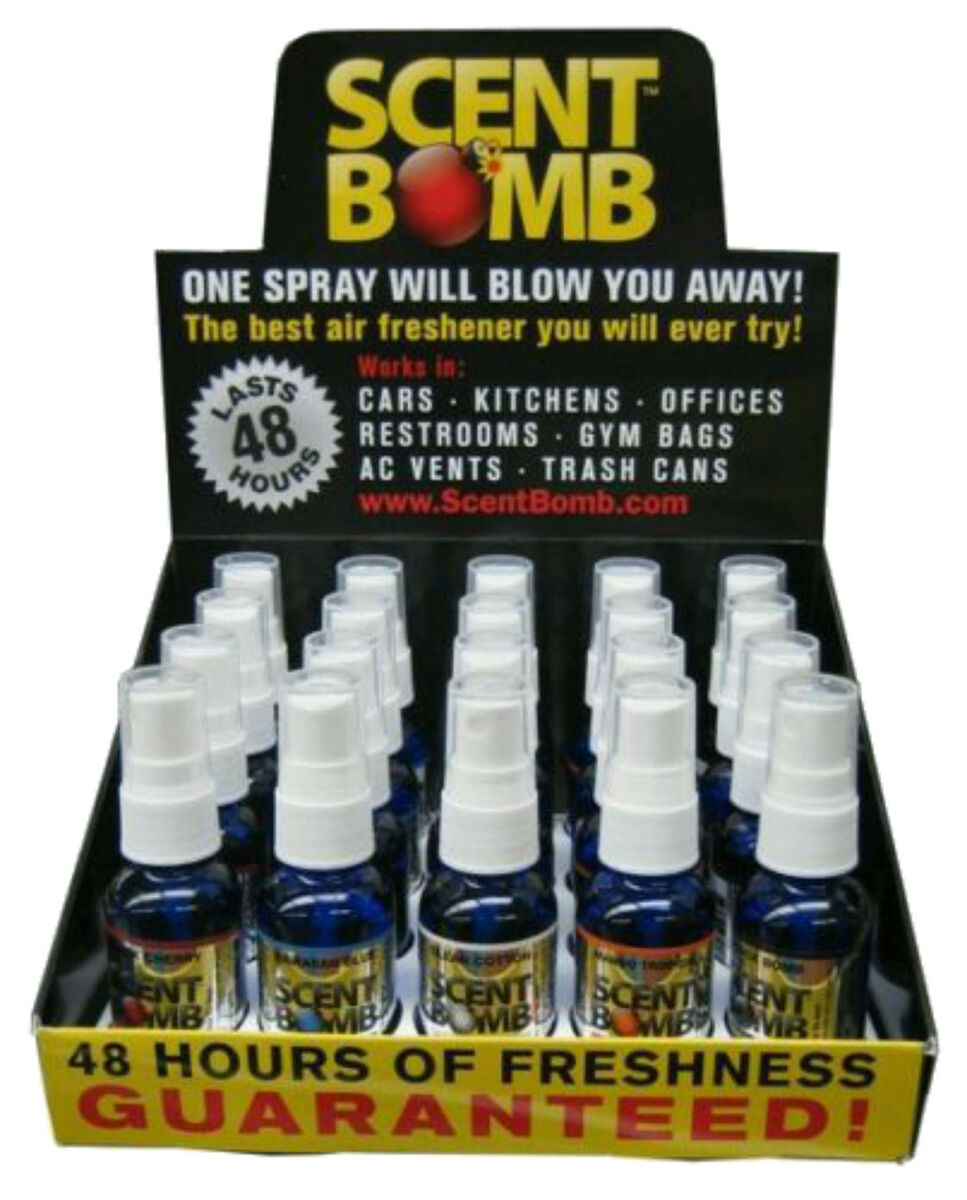 Scent Bomb - Scent Air Freshener Spray - Incense & Air Fresheners (1oz x 20) - MK Distro