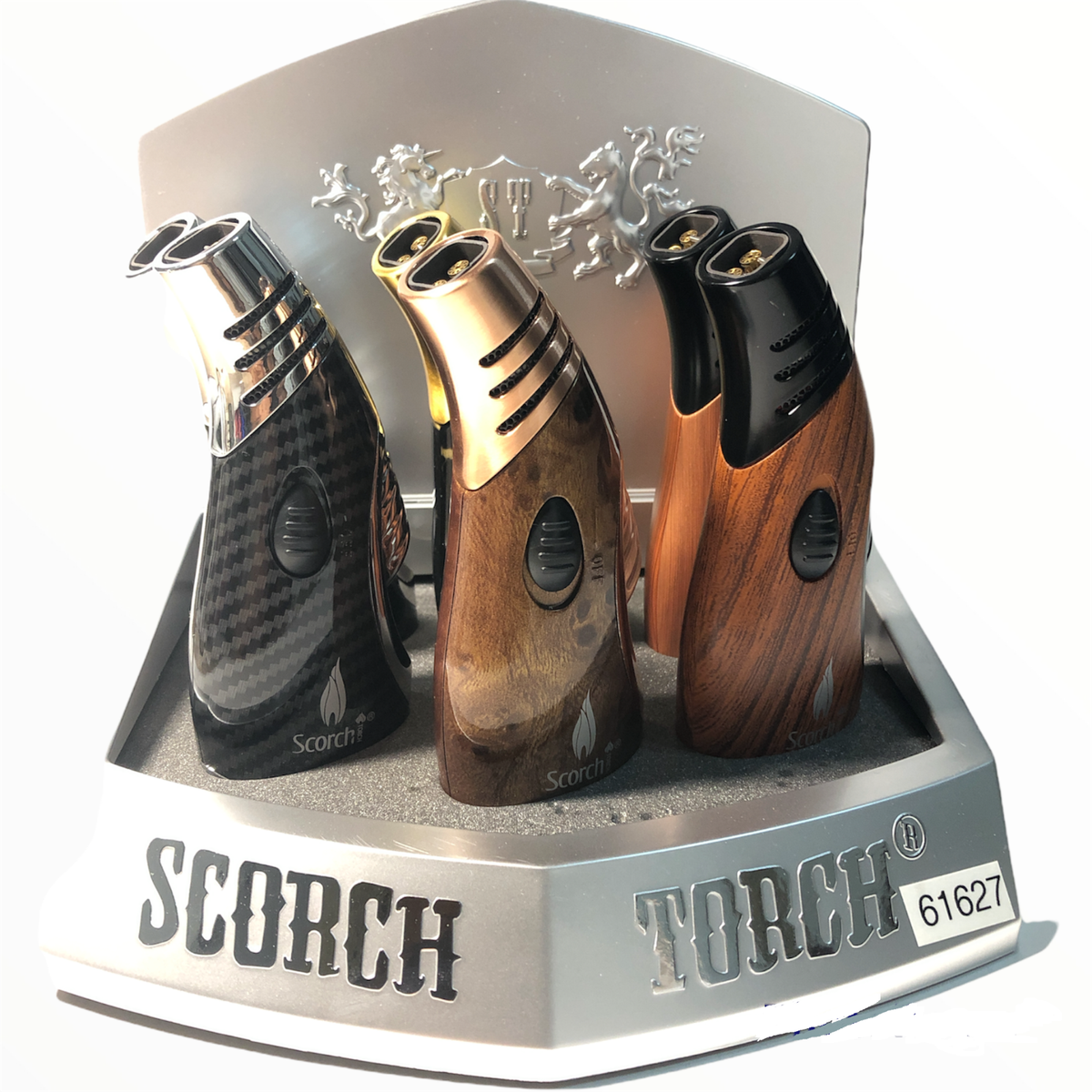 Scorch Torch 60° Cosmic XL-Quadra Flame (61627) - Torch Lighter (Display of 6) - MK Distro