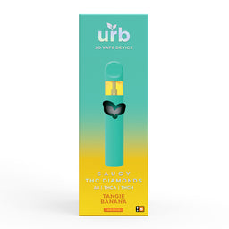 urb - Saucy THC Diamonds (D8 + THCA + THCH) - Hemp Disposables (3g x 6) - MK Distro