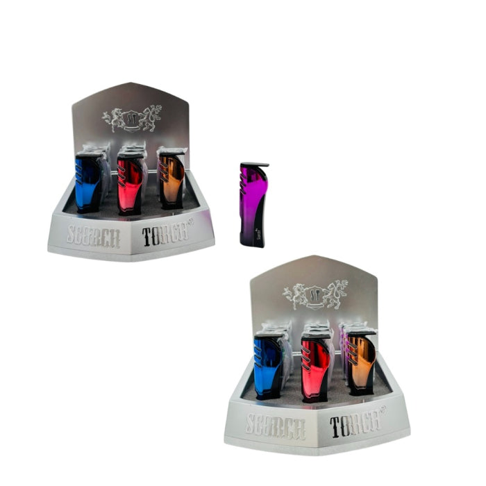 Scorch Torch Slim Ombre (61773-1) - Torch Lighters (Display of 12)