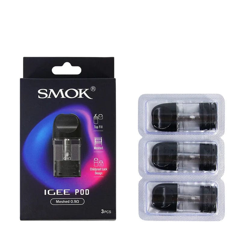 Smok - IGEE Meshed 0.9Ω (US Version) Replacement Pods (3pcs) - MK Distro