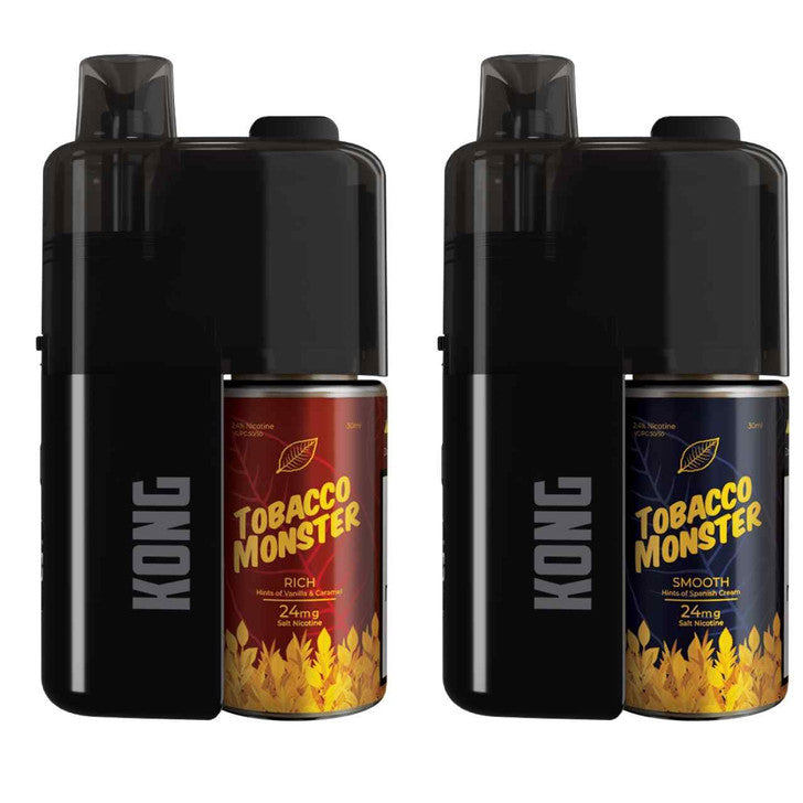 Kong by Zilla x Tobacco Monster - (30ml x 50K Puffs) - Disposable Vapes (Box of 5)