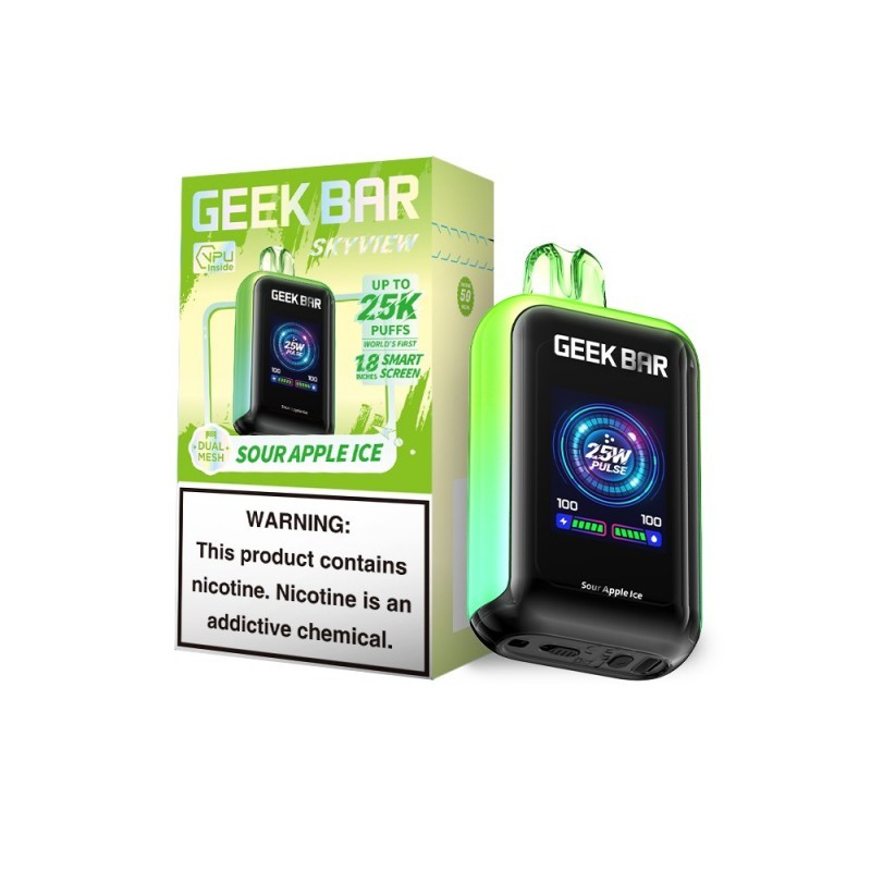 Geek Bar Digiflavor Sky - Disposable Vape (5% - 25,000 Puffs) - Box of 5 - MK Distro