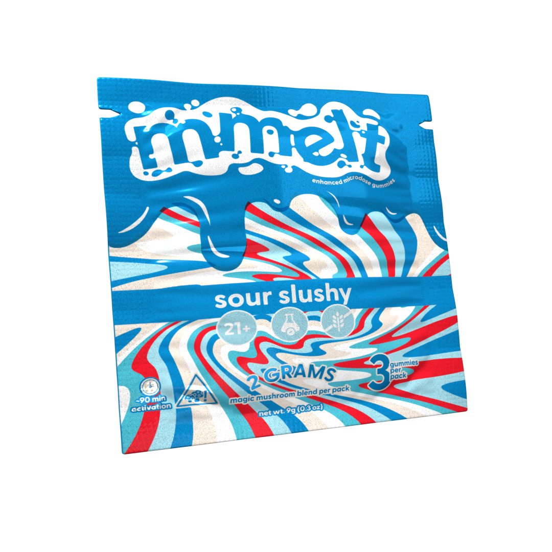 Mmelt - Enhanced Microdose Gummies (0.67g x 3pk, 20ct) - MK Distro