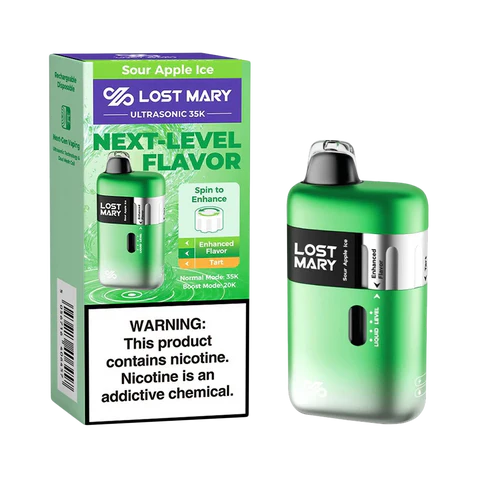 Lost Mary Ultrasonic - Disposable Vapes (5% - 35,000 Puffs) - Box of 5( SALE ONLY OUT OF TEXAS)
