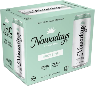 Nowadays - THC Cocktail (10mg THC) - Pack of 6