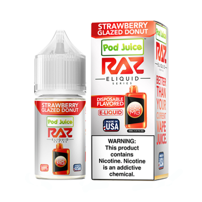 Raz x Pod Juice Salts - Salt Nic E-Liquid (30mL) - MK Distro