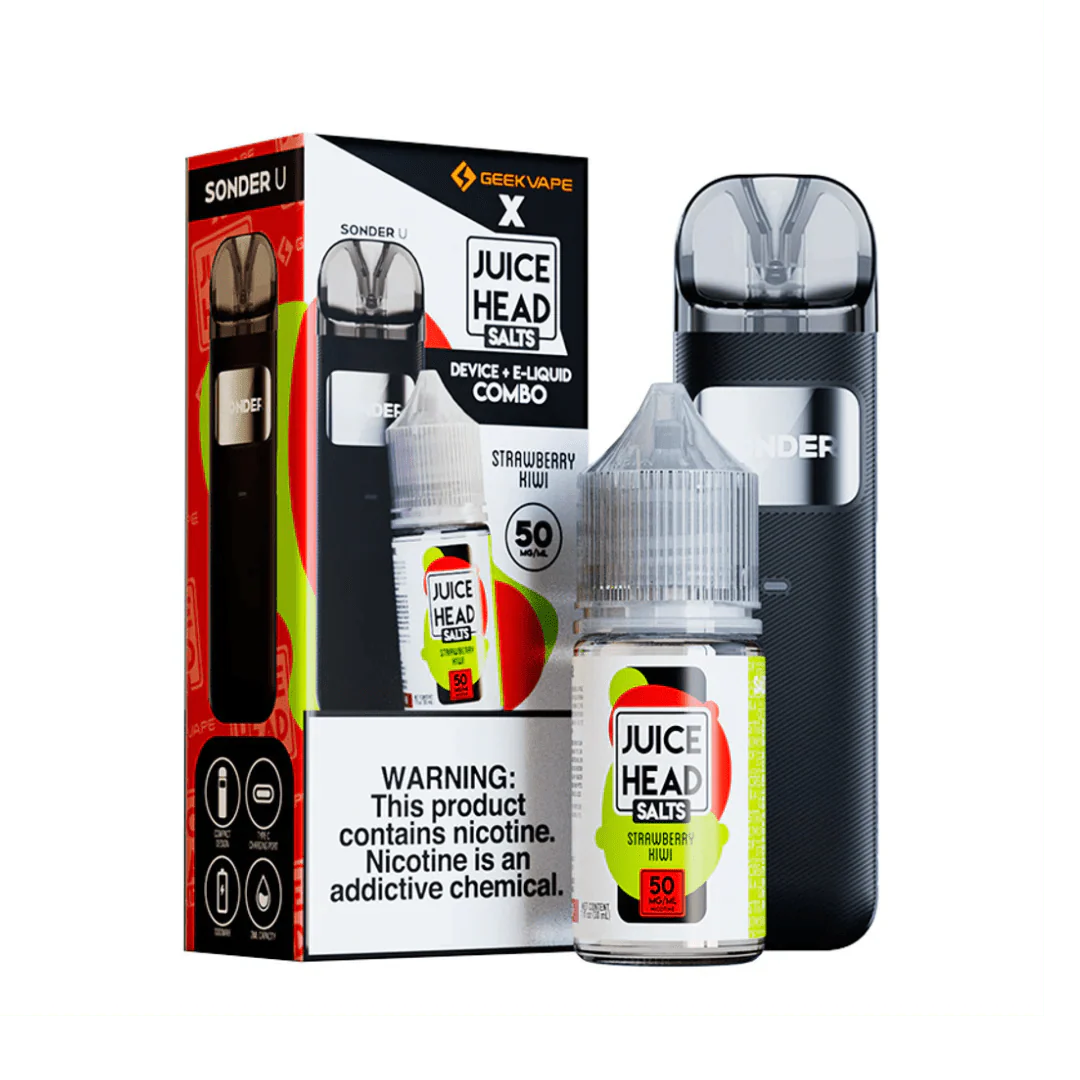 Geekvape - Juice Head Salt E-Liquid X Sonder U Kit - MK Distro