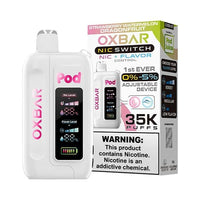 Oxbar x Pod Juice Switch Kit Nic Flavor Control 35K - Disposable Vapes (0%to5% - 35,000 Puffs) - Box of 5 - MK Distro