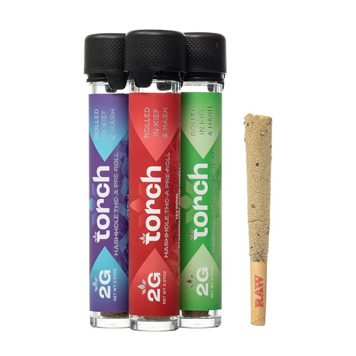 Torch - HashHole THCA Pre Roll Assorted - Delta Pre-Rolls (30pk) - MK Distro