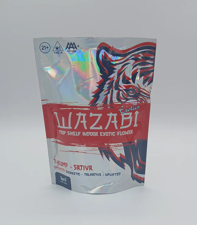 Wazabi Exotics -  Top Shelf Indoor Exotic Flower - (1g x 7 Jars) - MK Distro