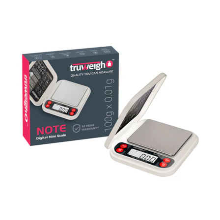 Truweigh Note Digital Mini - Scales (100g x 0.01g) - MK Distro