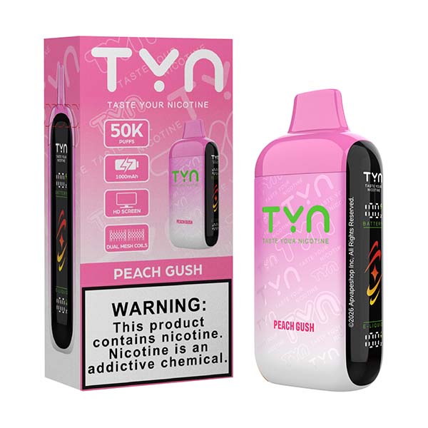 TYN 50K - Disposable Vape (5%) (Single) TX Compliant - MK Distro
