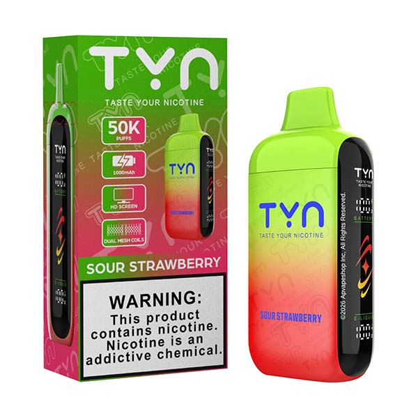 TYN 50K - Disposable Vape (5%) (Single) TX Compliant - MK Distro