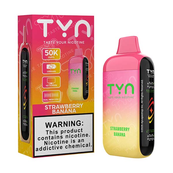 TYN 50K - Disposable Vape (5%) (Single) TX Compliant - MK Distro