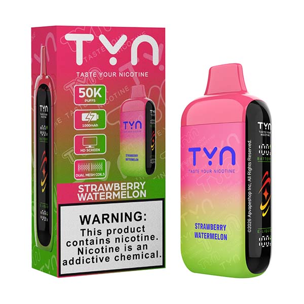 TYN 50K - Disposable Vape (5%) (Single) TX Compliant - MK Distro