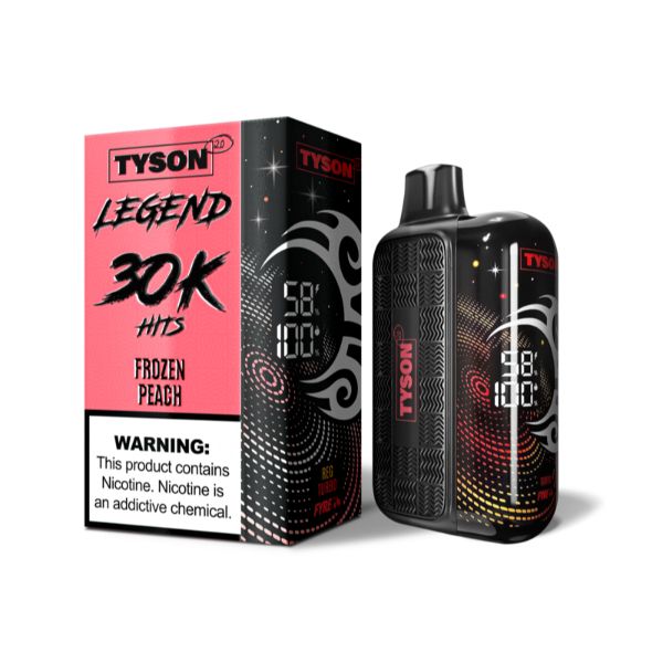 Tyson legend 2.0 - Disposable Vapes (5% - 30,000 Puffs) - MK Distro