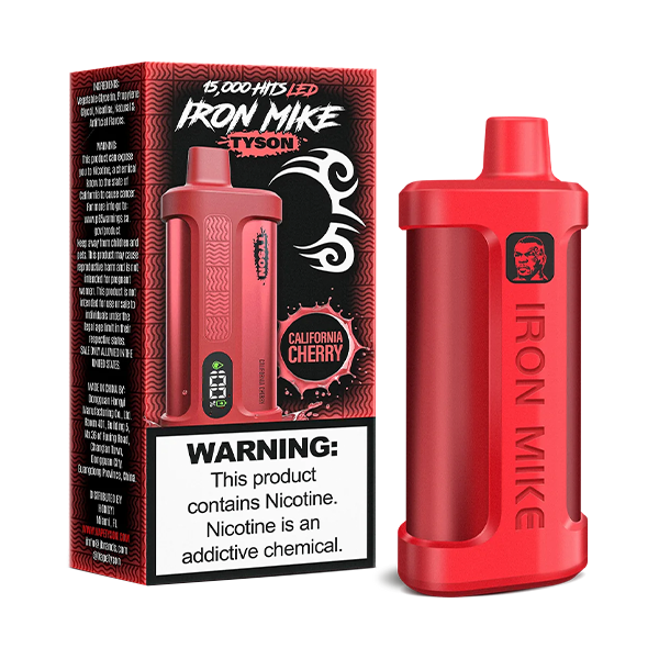 Iron Mike Tyson - Disposable Vape (5% - 15,000 puffs) - Box of 5 - MK Distro