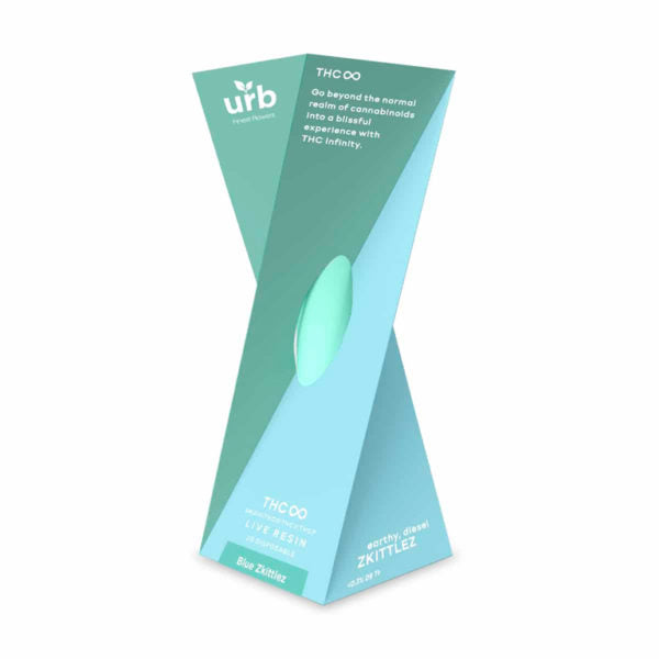 urb - THC Infinity Live Resin - Hemp Disposable (2g x 6) - MK Distro