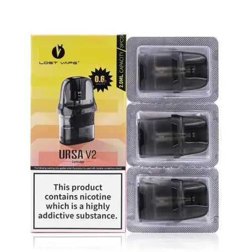 Lost Vape - Ursa V2 Replacement Pods (3pcs) - MK Distro
