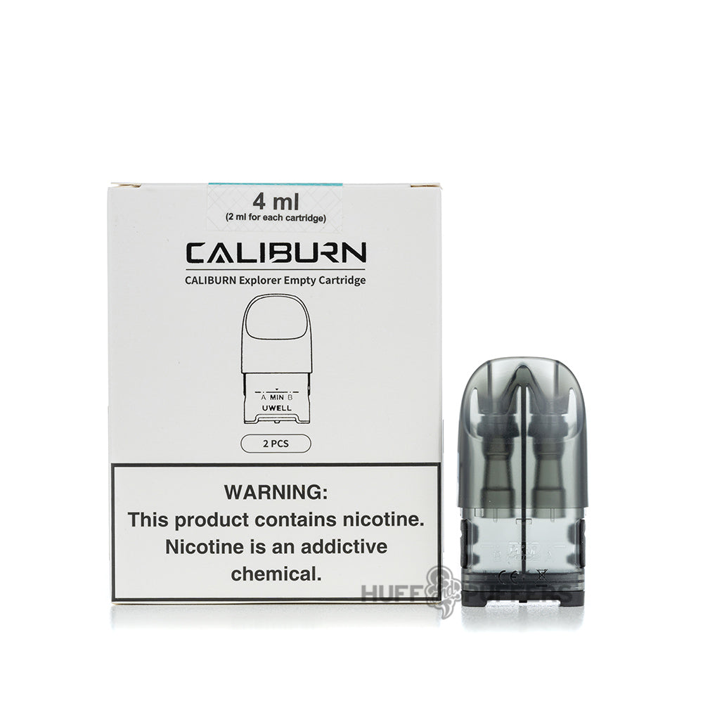 Uwell - Caliburn Explorer (2mL) Replacement Pods (2pcs) - MK Distro