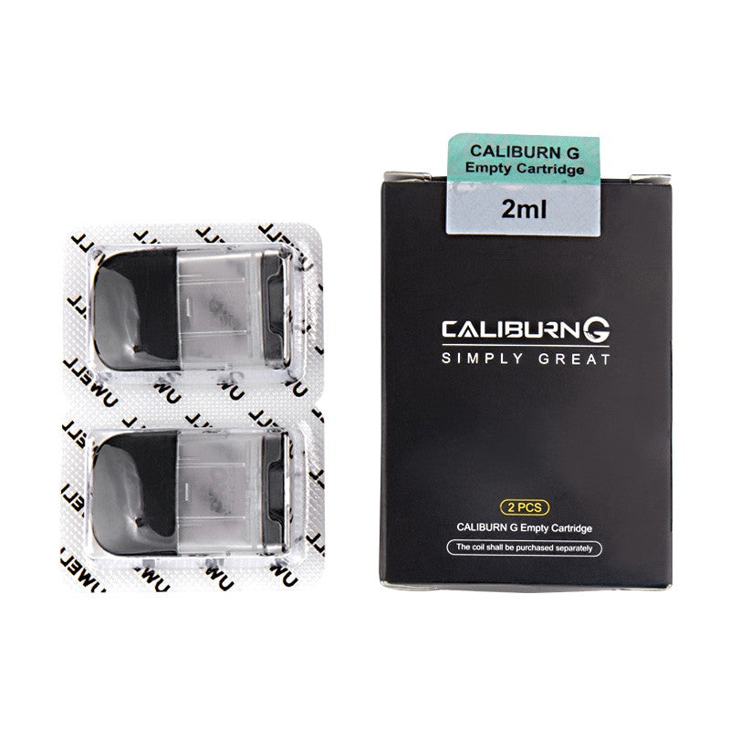 Uwell - Caliburn G Empty Replacement Pods (2ml x 2pcs) - MK Distro