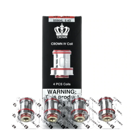 Uwell - Crown IV Replacement Coils (4pcs) - MK Distro