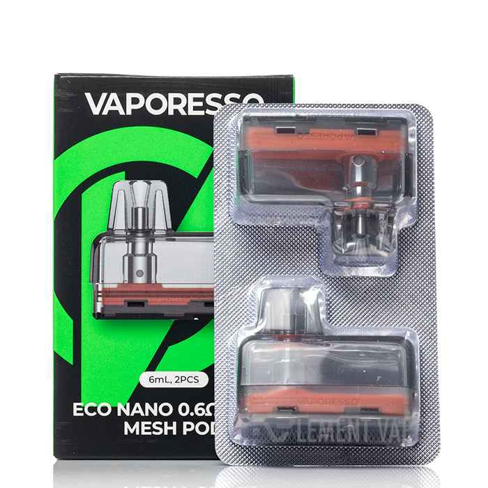 Vaporesso - Eco Nano (6mL) Replacement Pods (2pcs) - MK Distro