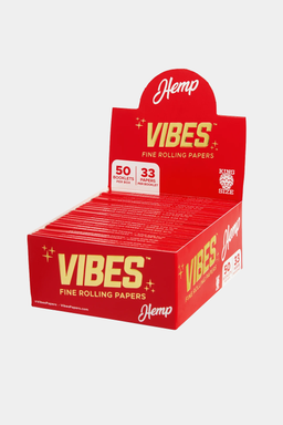 Vibes - King Size Hemp - Rolling Papers (50 x 33 Papers)