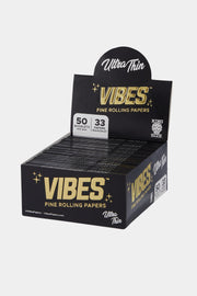 Vibes - Ultra Thin King Size - Rolling Papers (50 Packs x 33 Papers) - MK Distro