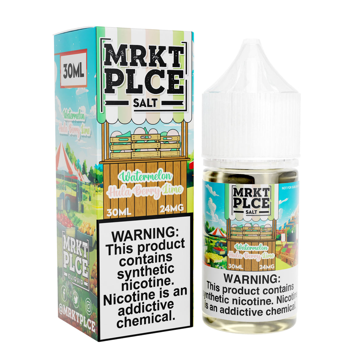 Mrkt Plce - Salt Nic Premium E-Liquid (30mL) - MK Distro