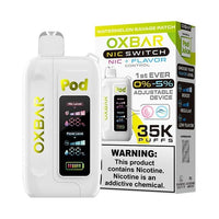 Oxbar x Pod Juice Switch Kit Nic Flavor Control 35K - Disposable Vapes (0%to5% - 35,000 Puffs) - Box of 5 - MK Distro