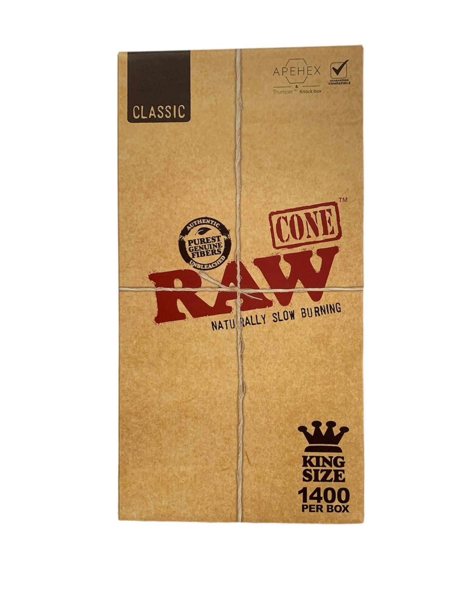 Raw - Classic King Size - Cones (Pack of 1400) - MK Distro