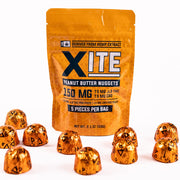 Xite Peanut Butter Nuggets (15mg D9 THC + 15 mg CBD) - Hemp Gummies (30mg x 5) (Single)