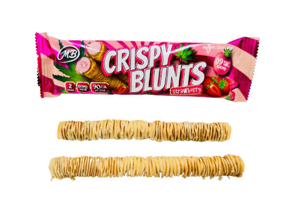 Crispy Blunts - Hemp Edibles (10 x 100mg) - MK Distro