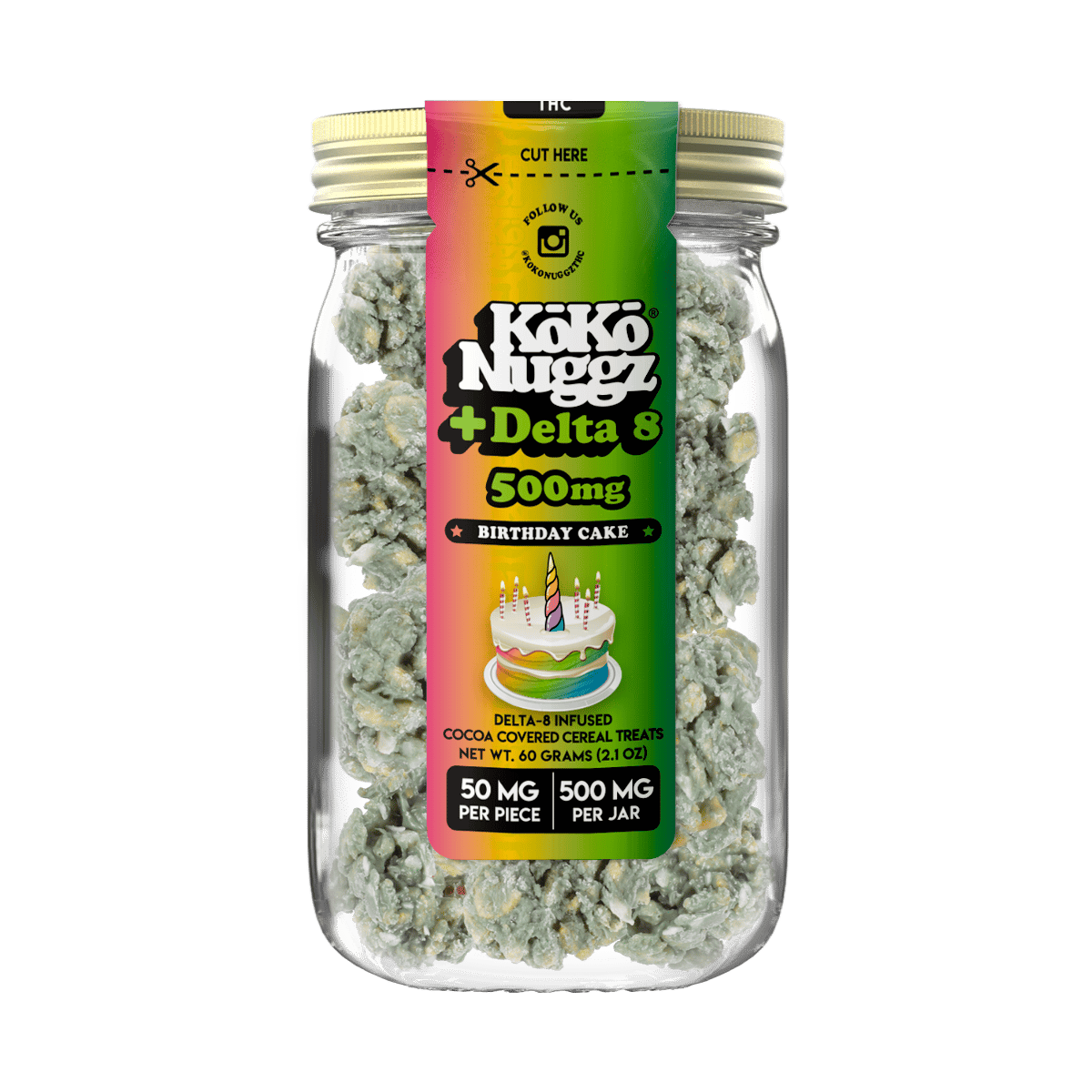 Koko Nuggz - Delta-8 Jar (50mg x 5g) - MK Distro