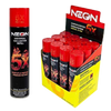 Neon 5x Premium Butane - Universal Gas Lighter Refill (12 x 300mL) - MK Distro