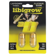 LIBIGROW 3D PLATINUM 500K DOUBLE PACK MALE ENHANCEMENT CAPSULES - MK Distro