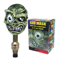 CHARACTER GAS MASK WITH PIPE,S9 MONSTER 24PC IN A MASTER CASE - MK Distro