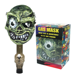 CHARACTER GAS MASK WITH PIPE,S9 MONSTER 24PC IN A MASTER CASE - MK Distro
