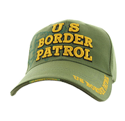 Adjustable Baseball Hat - US Border Patrol (Green) - MK Distro