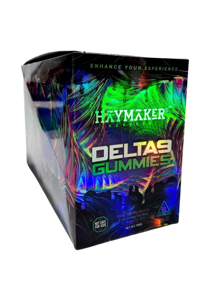 Haymaker Delta-9 - Gummies (125mg x 12) - MK Distro