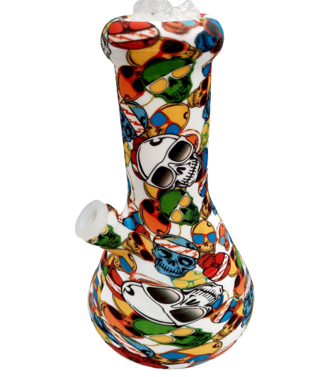 Silicone Pipe - N021 (8 x 5in) - MK Distro