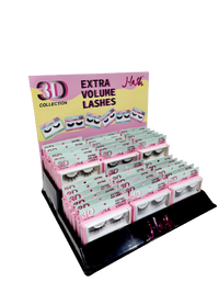 BLUE 3D LASH DISPLAY 36PCS - MK Distro