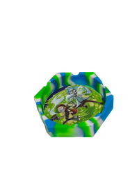A2 ROUND SILICON ASHTRAY - MK Distro
