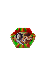 A2 ROUND SILICON ASHTRAY - MK Distro